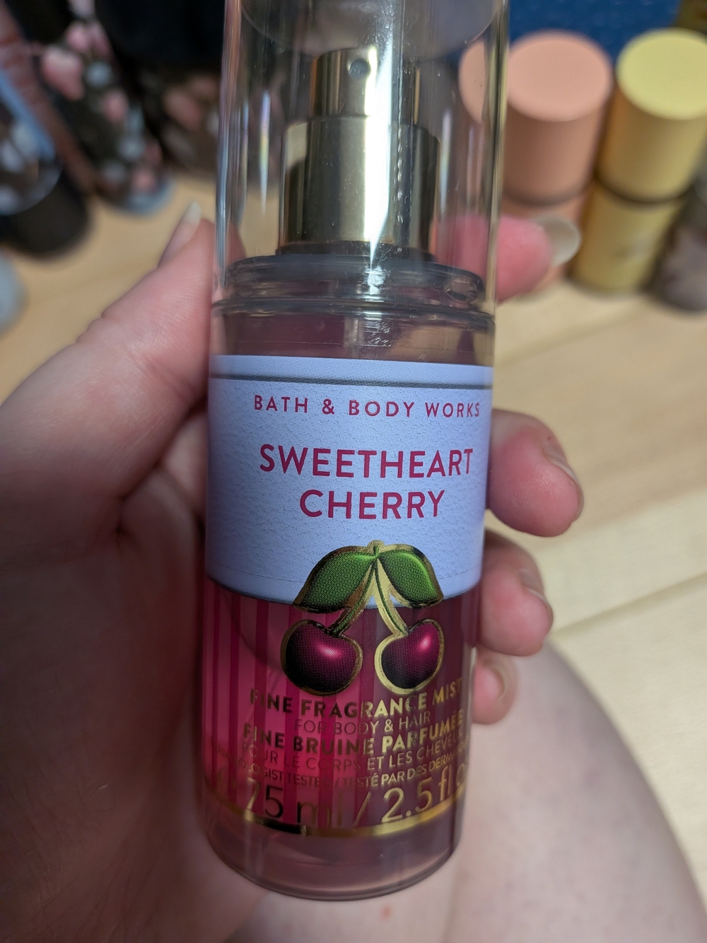 Sweetheart Cherry Body Mist BNBW